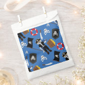 Blaue Kreuzknochen Geschenktütchen (Ausgeschnitten)