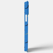 Blaue Kringel Case-Mate iPhone Hülle (Rückseite / Rechts)