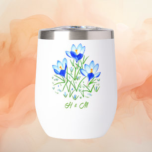 Blaue Krokusse