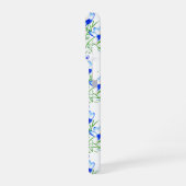Blaue Krokusse iPhone Hülle (Linke Seite)