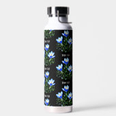 Blaue Krokusse Thor Kupfer Vakuum Isolierte Flasch Trinkflasche (Links)