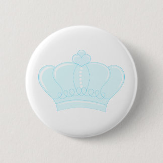 Blaue Krone Button