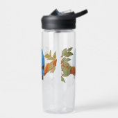 Blaue Kuckoshrike Trinkflasche (Links)