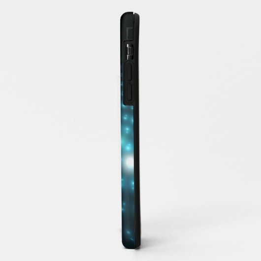 Blaue Kugeln 3D Case-Mate iPhone Hülle (Hinten/Links)