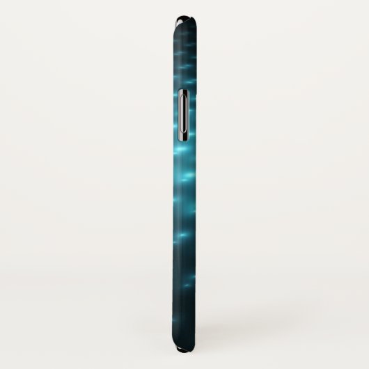 Blaue Kugeln 3D Case-Mate iPhone Hülle (Hinten/Rechts)