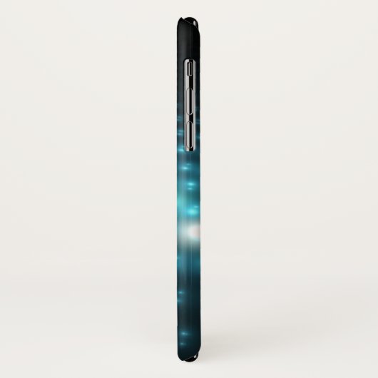 Blaue Kugeln 3D Case-Mate iPhone Hülle (Hinten/Links)