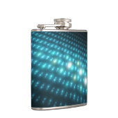 Blaue Kugeln 3D Flachmann (Rechts)