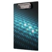 Blaue Kugeln 3D Klemmbrett (Links)