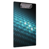 Blaue Kugeln 3D Klemmbrett (Rechts)