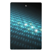 Blaue Kugeln 3D Mini Klemmbrett (Rückseite)