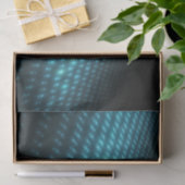 Blaue Kugeln 3D Seidenpapier (Geschenk)