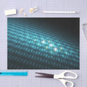 Blaue Kugeln 3D Seidenpapier (Handwerk)