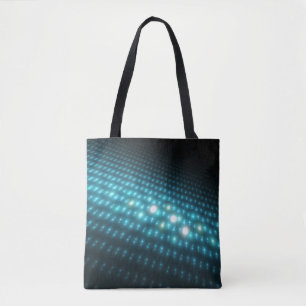 Blaue Kugeln 3D Tasche