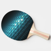 Blaue Kugeln 3D Tischtennis Schläger (Seitenansicht)