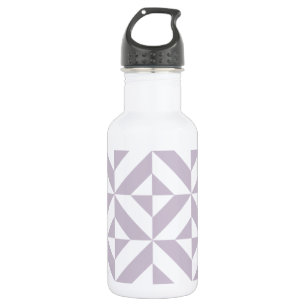 Blaue kühle Trauben-Geometrie-Deco-Würfelmuster Trinkflasche