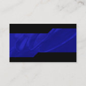 Blaue kundenspezifische Visitenkarte (Rückseite)