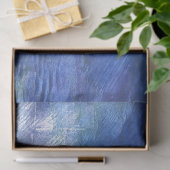 Blaue Kunst Seidenpapier (Geschenk)
