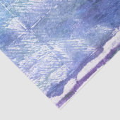 Blaue Kunst Seidenpapier (Detail)