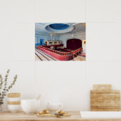 Blaue Kuppel Poster (Küche)