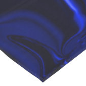 Blaue Kurven und Wellenmuster in dunkelblauem Bild Tischdecke (Schrägansicht)