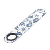 Blaue Küste Speed Flaschenöffner (Vorderseite Schrägansicht)