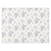 Blaue Küstenfranzösische Toile Tischdecke (Vorderseite (Horizontal))