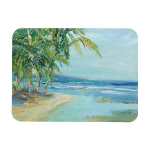 Blaue Küstenlagune Magnet