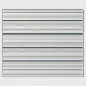 Blaue Küstenstreifen Geschenkpapier (Flach)