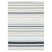 Blaue Küstenstreifen Tischdecke (Vorderseite)