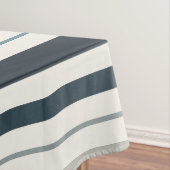 Blaue Küstenstreifen Tischdecke (Beispiel)