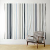 Blaue Küstenstreifen Wandteppich (Beispiel (Horizontal))