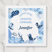 Blaue Küstenwache Geschenkanhänger (Vorderseite)