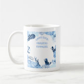 Blaue Küstenwache Kaffeetasse (Links)