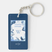 Blaue Küstenwache Schlüsselanhänger (Rückseite)