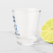 Blaue Küstenwache Schnapsglas (Rechts)