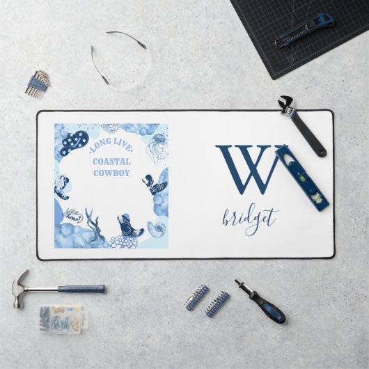 Blaue Küstenwache Schreibtischunterlage (Arbeitsplatz)