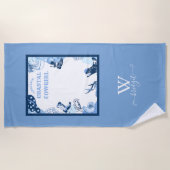 Blaue Küstenwache Strandtuch (Vorderseite)