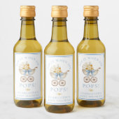 Blaue Kutsche “Pop It When She Pops” Etikett (Flaschen)