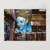 Blaue Lady, Melbourne Postkarte (Vorderseite)