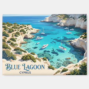 Blaue Lagune, Akamas Zypern Magnet