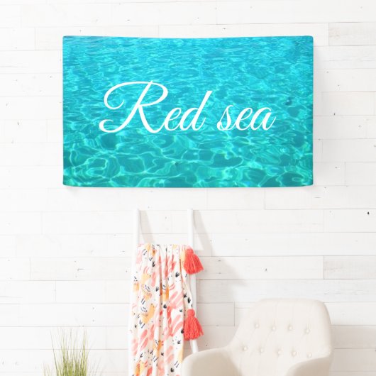 Blaue Lagune Banner (Insitu)