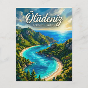 Blaue Lagune, Fethiye, Ägäis Postkarte
