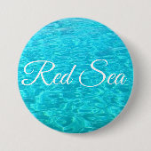 Blaue Lagune im Roten Meer Button (Vorderseite)