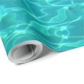 Blaue Lagune im Roten Meer Geschenkpapier (Rolleneckpunkt)