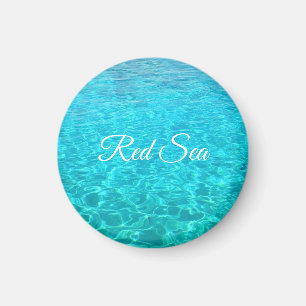 Blaue Lagune im Roten Meer Magnet