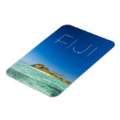 Blaue Lagune-Seelandschaft, Fidschi Magnet (Linke Seite)