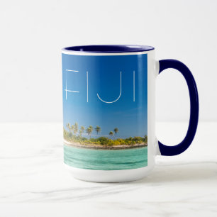 Blaue Lagune-Seelandschaft, Fidschi Tasse