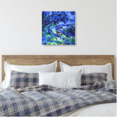 Blaue Landschaft von Paul Cezanne Leinwanddruck (Insitu (Schlafzimmer))