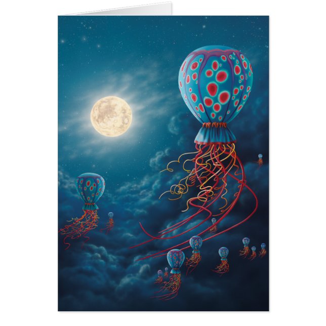 Blaue Landstreicher-Karte (Vorne)