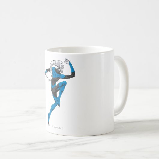 Blaue Lantern 1 Kaffeetasse (VorderseiteRechts)